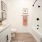 bathroom with shower, sink, toilet